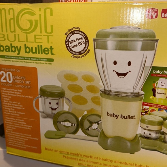Magic bullet baby bullet 20 piece BNIB - Picture 2 of 2